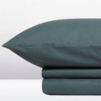 Σετ Σεντόνια με Λάστιχο Cannon Cotton Fresh Solid 100X200+33 N.Atlantic